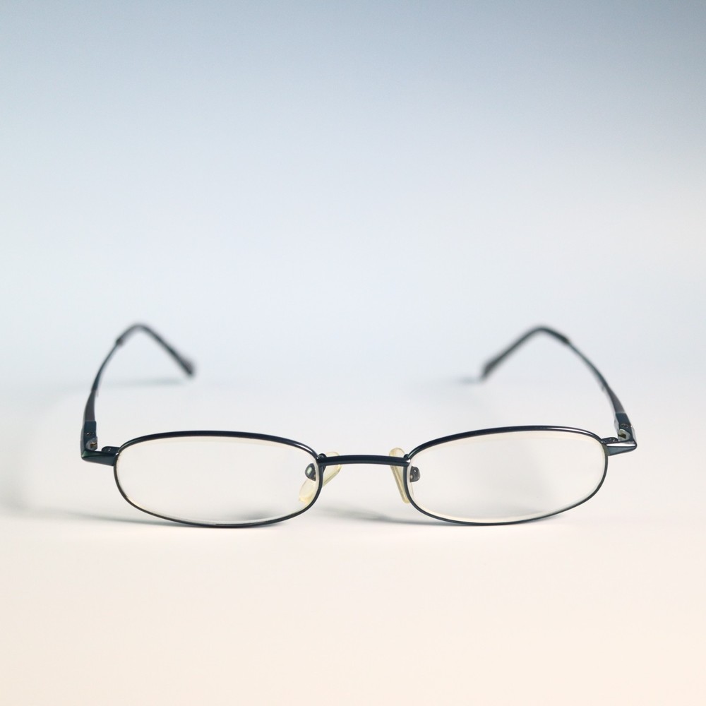 Zimco Retro #19 MAT BLUE GRAY eyeglasses 47-19 140 round frame glasses N4